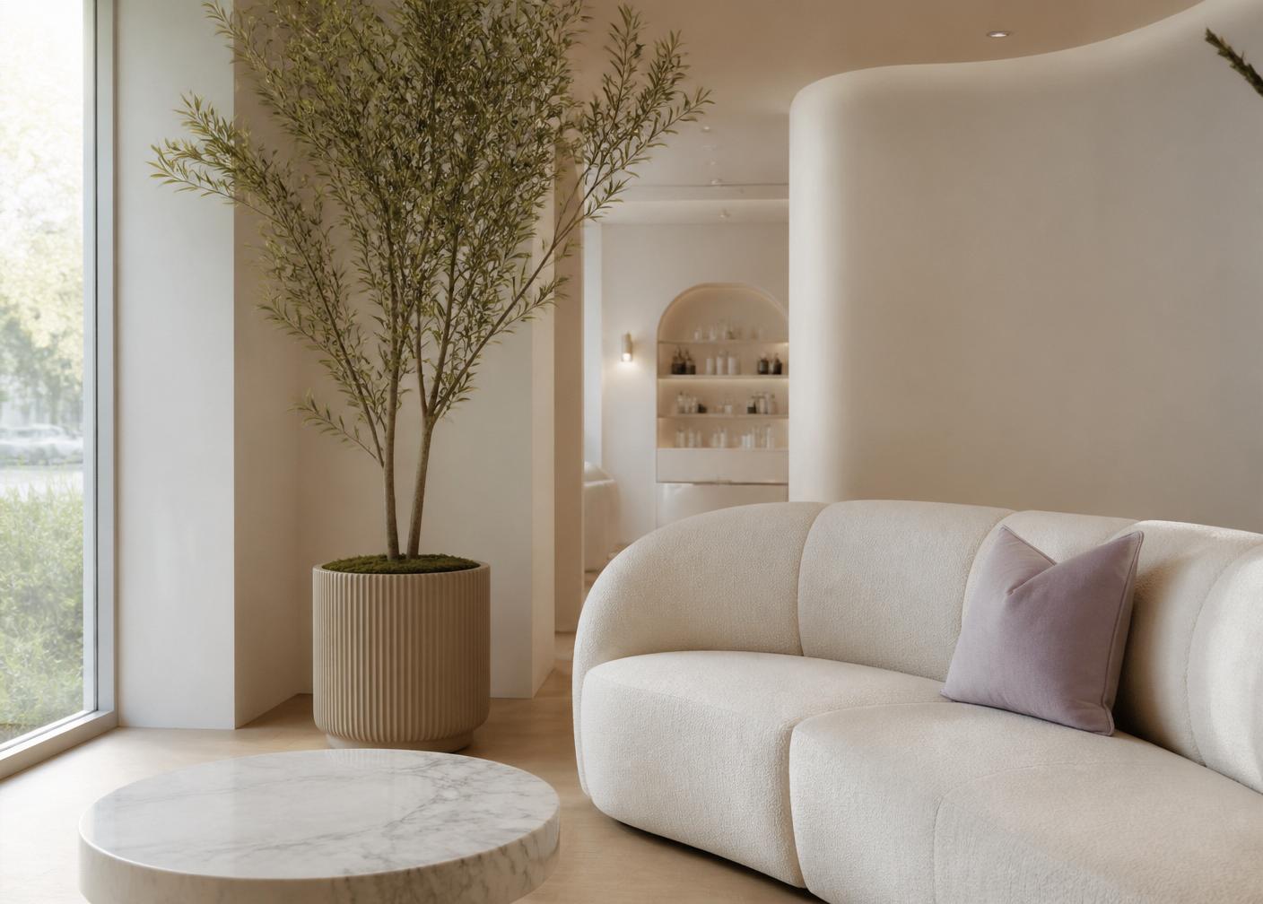 Luxury clinic reception